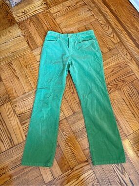 J. McLaughlin Velvet Pants, Light Green